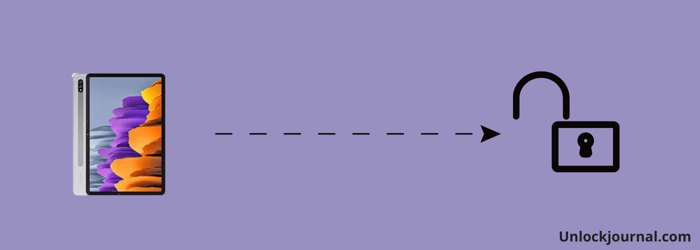 Unlock Samsung Galaxy Tab S7 with Password or Pattern Lock