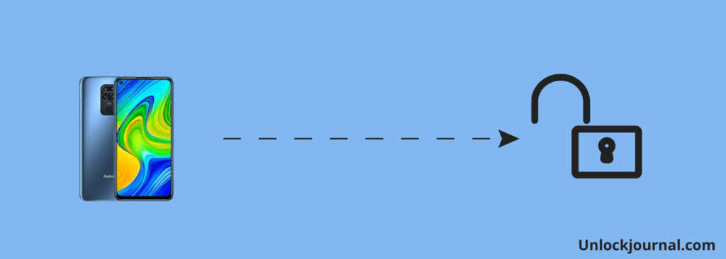 unlock redmi note 9 without losing data