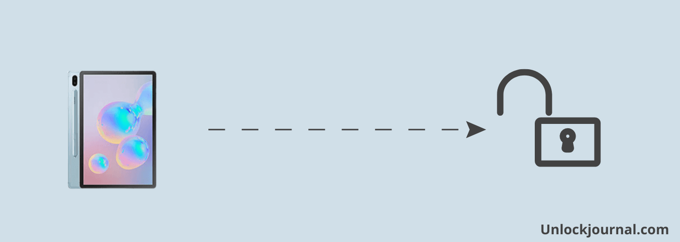Unlock Samsung Galaxy Tab S6 with Password or Pattern Lock