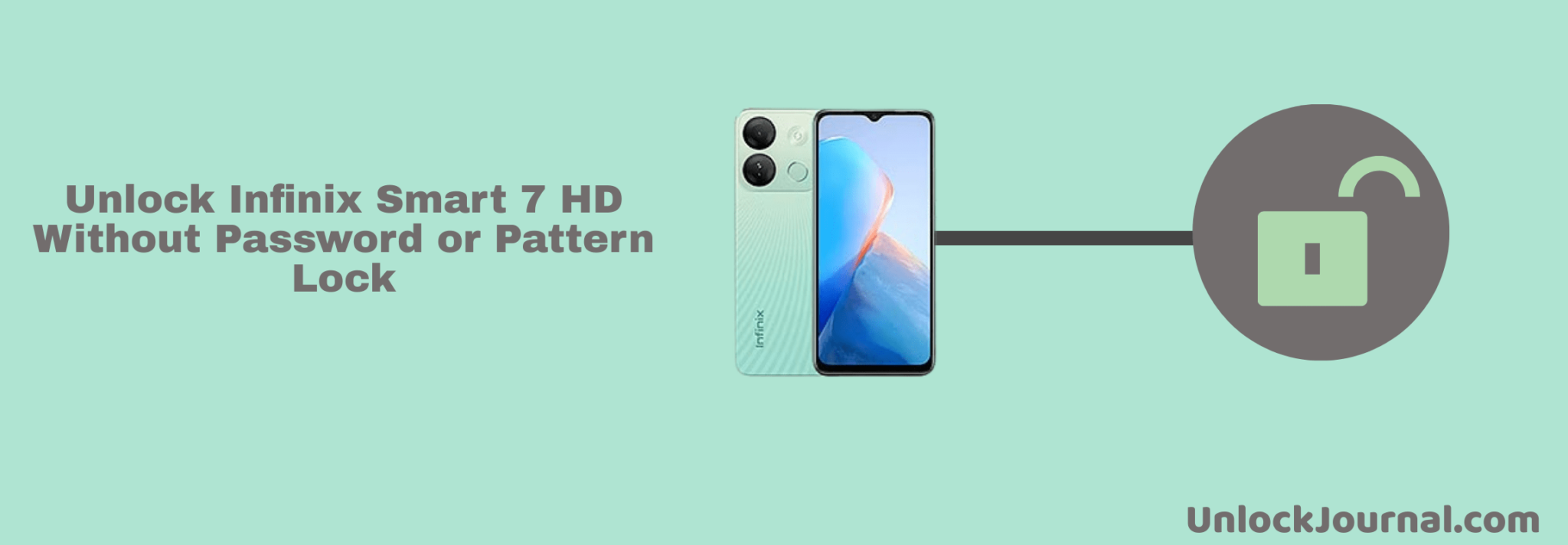 Unlock Infinix Smart 7 HD with Password or Pattern Lock